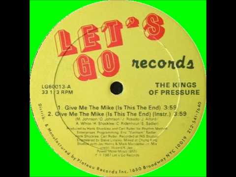 Give me the Mike Kings of pressure