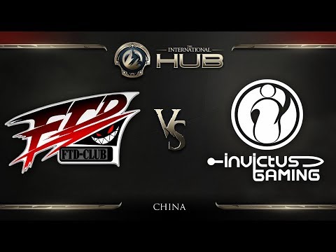 For The Dream vs Invictus Gaming Game 2 - TI8 China Regional Qualifiers: Semifinals