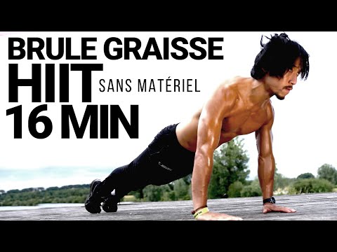 16 MIN HIIT pour PERDRE DU VENTRE (SANS MATÉRIEL!)