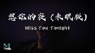 Download lagu Grady (關喆) - Xiang Ni De Ye (想你的夜) (未眠版) Lyrics 歌词 Pinyin/English Translation (動態歌詞) mp3