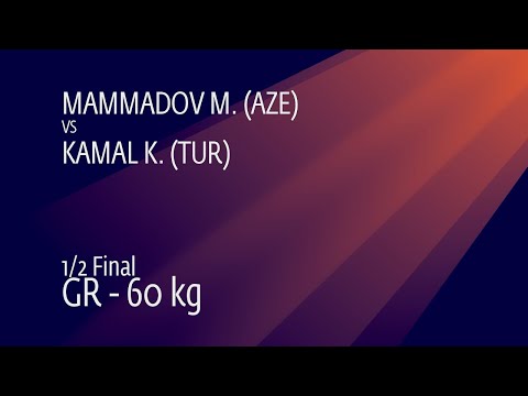 1/2 GR - 60 kg: M. MAMMADOV (AZE) v. K. KAMAL (TUR)