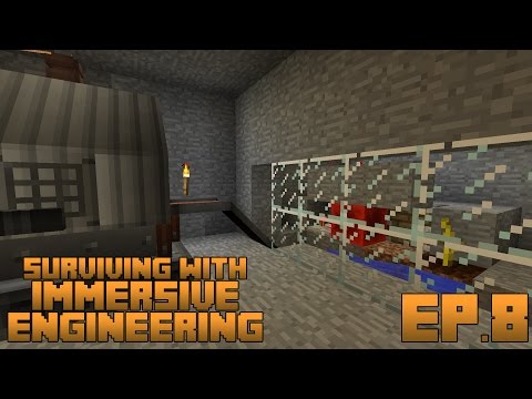 Surviving With Immersive Engineering :: Ep.8 - Automatic Squeezer Setup