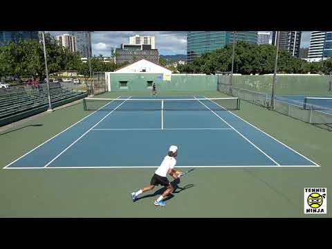 Jake Will vs. Andre Ajed R3 HIGHLIGHTS - UTR Flex League Hawaii (Jan) 2021