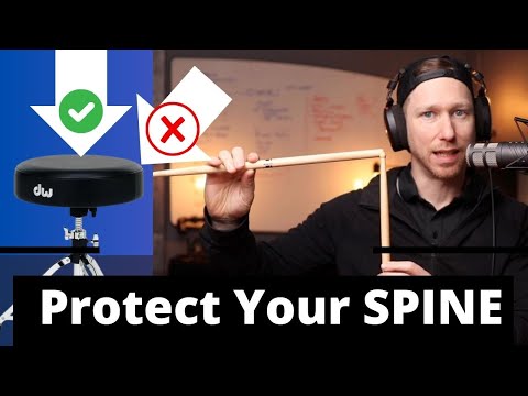 Drum Throne WEIGHT Placement? Center or Middle? Protect Your Spine and Optimize Performance