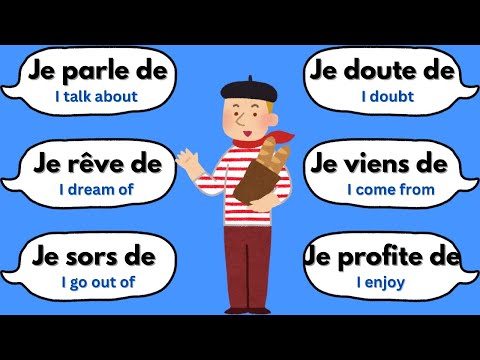 🚀Can You Use These French Verbs With de ? Learn French🇫🇷