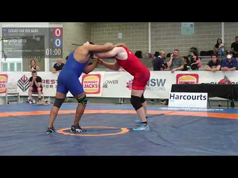 GERARD VAN DER MARK vs SATISH SATISH - Wrestling Super Series 3 - November 2022 Freestyle Wrestling