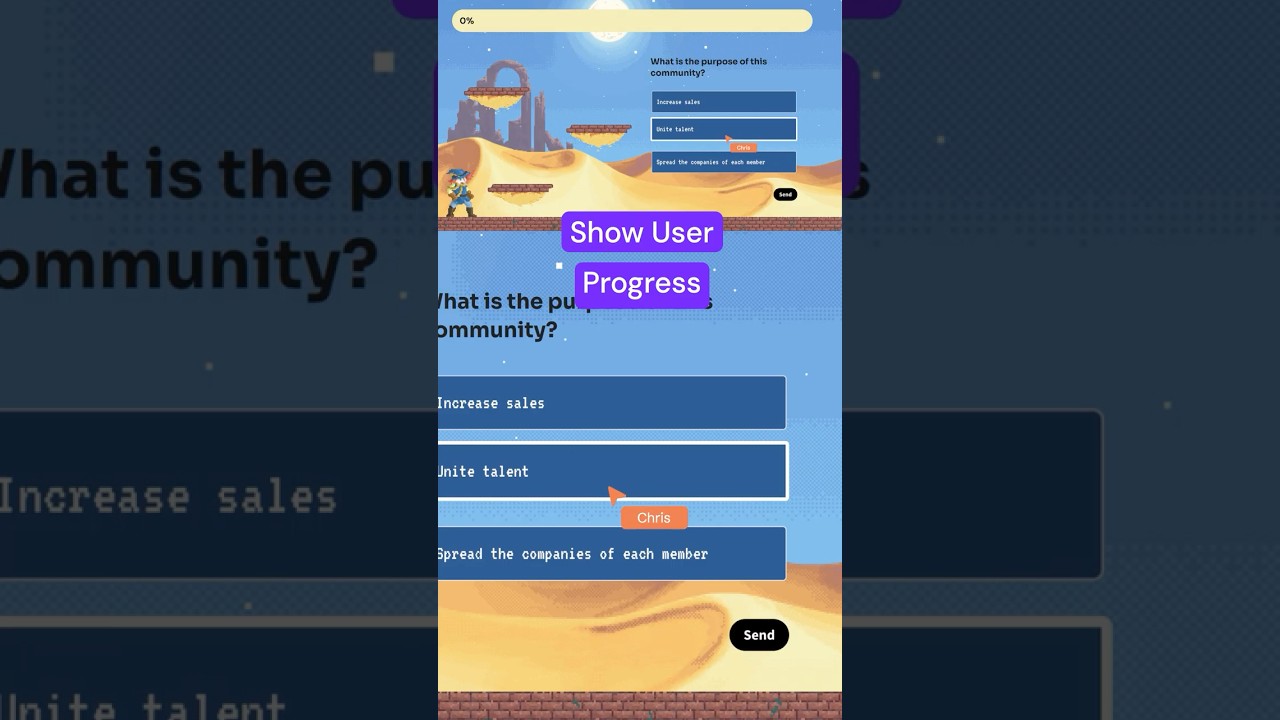 How to add a progress bar in Genially