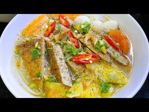 Nấu Bún Chả Cá Nha Trang 5 Phút? Chỉ cần Bí Quyết Của Bếp Nhà Chút!