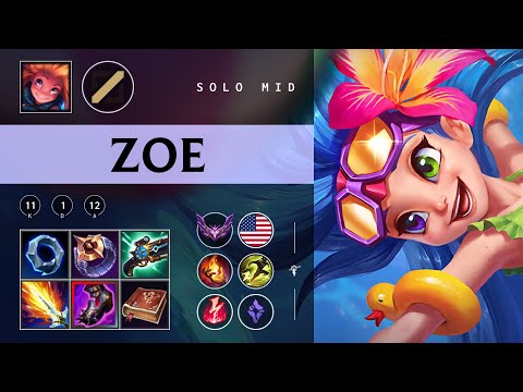 Zoe Mid vs Ekko - NA Master Patch 25.24