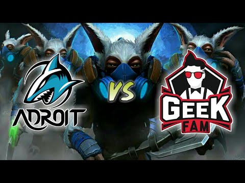 Team Adroit vs Geek Fam - ESL One Los Angeles 2020 - Online: Southeast Asia