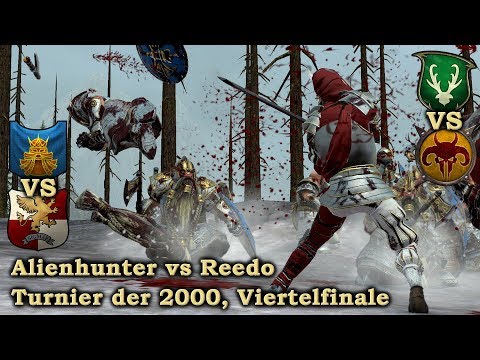 Reedo vs Alienhunter - Viertelfinale - Liga der 2000 - Total War: Warhammer 2 deutsch