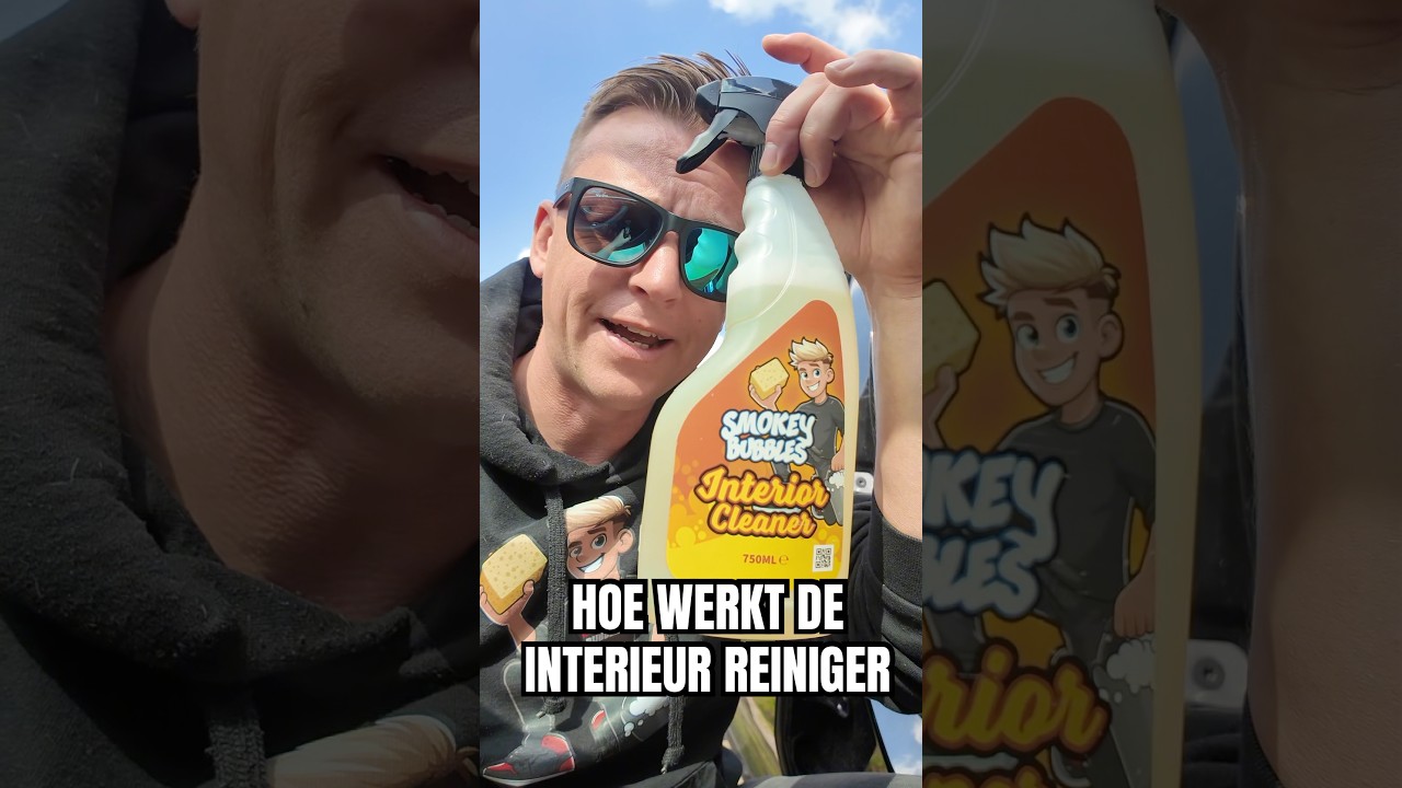 Hoe gebruik je onze interieurreiniger?