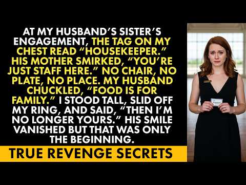 At My Sister-in-Law’s Luxury Engagement They Called Me a Housekeeper — I Walked Away Empowered