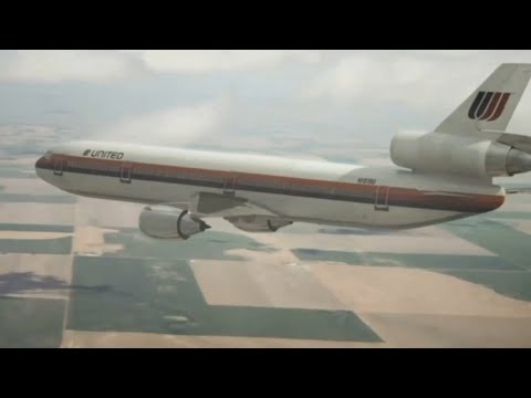 United Airlines Flight 232 - Crash Animation