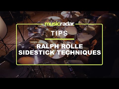 Chic drummer Ralph Rolle drum masterclass - Part 4: Sidestick techniques
