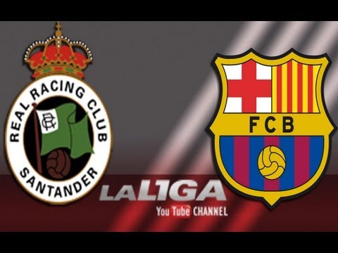 Resumen de Racing de Santander (1-2) FC Barcelona B - HD