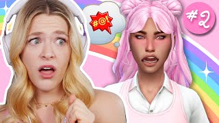 The Sims 4 But My Sim HATES HER FATHER | Not So Berry Pink #2