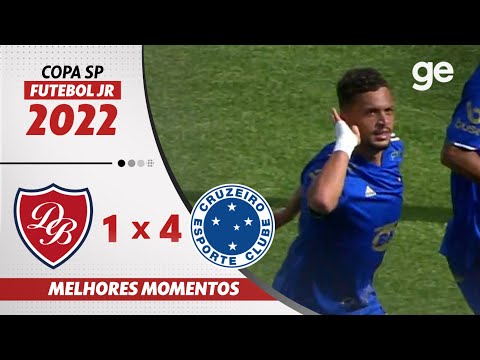DESPORTIVO BRASIL 1 X 4 CRUZEIRO | MELHORES MOMENTOS | COPA SÃO PAULO DE FUTEBOL JR | ge.globo