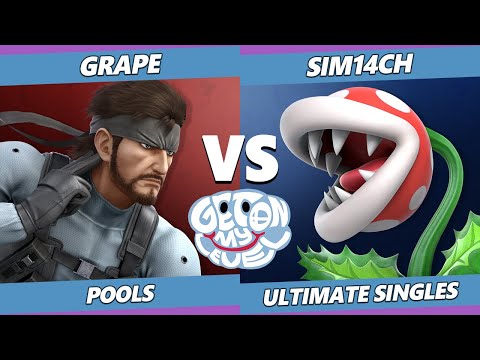 GOML 2022 - Grape (Snake) Vs. Sim14CH (Piranha Plant) SSBU Ultimate Tournament