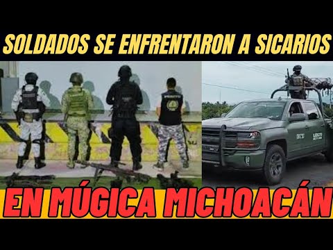 SOLDADOS ABATEN A SICARIO DURANTE EMBOSCADA Y LES DECOMISAN ARSENAL EN MÚGICA, MICHOACÁN 🌎🇲🇽