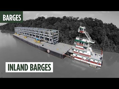 Inland Barges - Different Types & Advantages | Barge Series #1