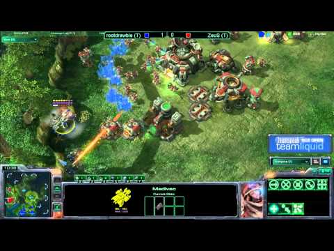 TeamSpeak TL SC2 Open #7 Semifinal B - Root.Drewbie (T) vs ZeuS (T) G2