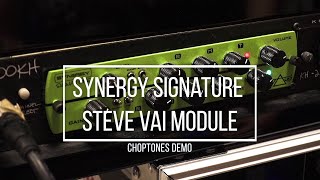 Video thumbnail for Synergy Signature SYN-VAI Steve Vai Module | Playthrough Demo by ChoptonesOfficial