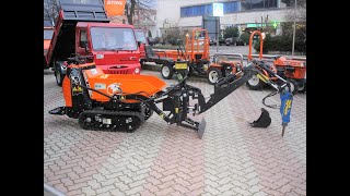 MOTOCARRIOLA CINGOLATA CORMIDI 13.85 BRACCIO ESCAVATORE e MARTELLO DEMOLITORE - da GIORDANO CAIRO