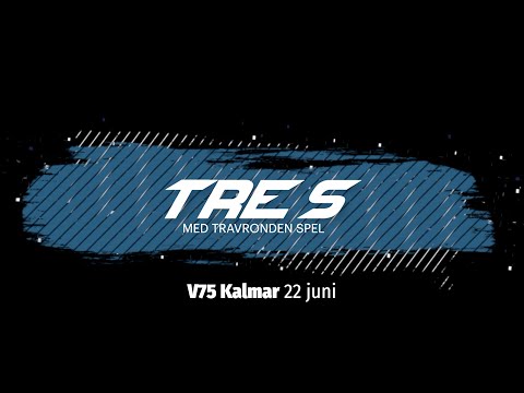 Speltips V75 Kalmar 22 juni | Jackpot!