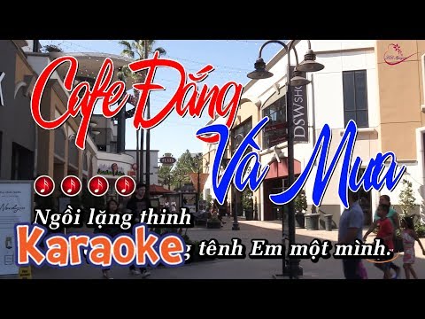 Cafe Đắng Và Mưa Karaoke - Tone Nữ | Karaoke Online