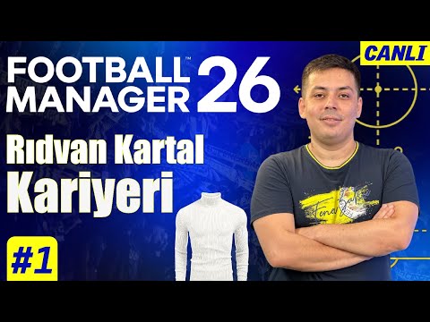 FM 26 Rıdvan Kartal Fenerbahçe kariyeri | 1. BÖLÜM