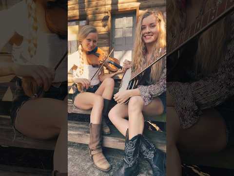 Buffalo Gals 🦬 with Brenna Macmillan on #banjo 🪕 #fiddle 🎻 #oldtime 👣 #bluegrass ✌🏻