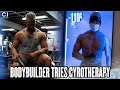 Bodybuilder tries Cyrotherapy | Frozen at -110c