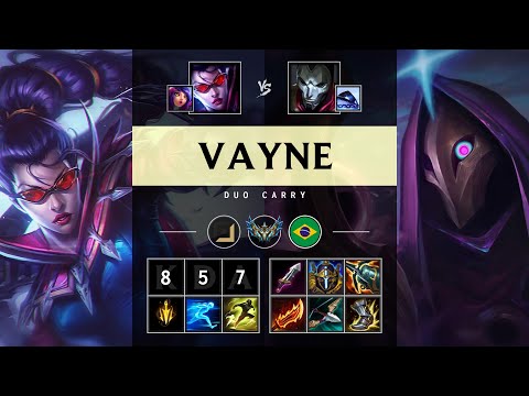 Vayne ADC vs Jhin - BR Challenger Patch 25.18