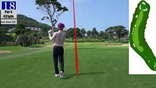 ついに70台！ハーフベスト30台大きく更新🏌️‍♂️五島カントリークラブ