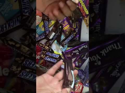 Yummy snickers family treats opening and some lots of chocolates opening