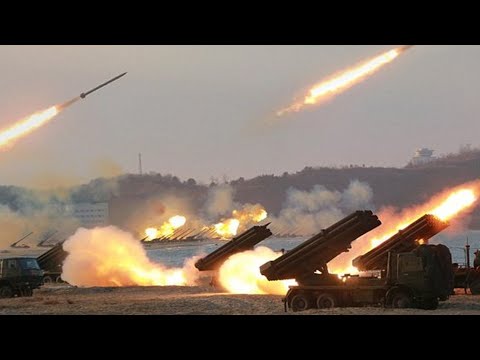 Crazy Videos BM-21 Grad Large Scale Massive Fire