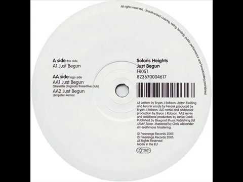 Solaris Heights  -  Just Begun (Jimpster Remix)