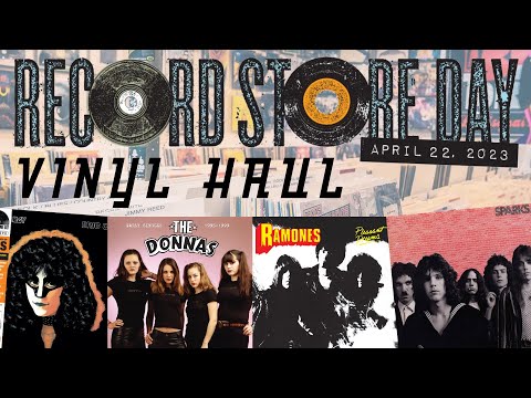 RECORD STORE DAY 2023 VINYL HAUL: Eric Carr, The Donnas, Ramones, Sparks & more! | Vinyl Community