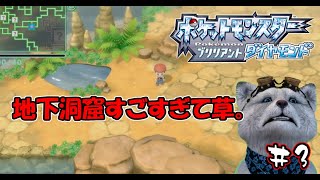 【ポケモンBD】自転車もほしいし穴も掘りたい#3【ブリリアントダイヤモンド】