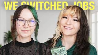 Goth Egg and I switched jobs for a day