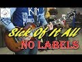 Sick Of It All - No Labels - Punk Guitar Cover (guitar tab in description!)
