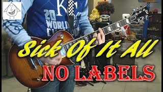 Sick Of It All - No Labels - Punk Guitar Cover (guitar tab in description!)