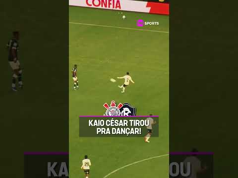 O KAIO CÉSAR CHAMOU PRA DANÇAR E ENTORTOU O DEFENSOR! #shorts