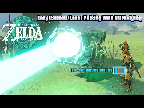 EASY Cannon & Laser Pulsing: NO NUDGING REQUIRED in Tears of the Kingdom