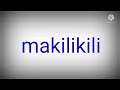 Makilikili Beat By Simon Sakibu