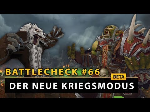 WoW Battlecheck - Der Kriegsmodus und die PvP-Talente | Battle for Azeroth