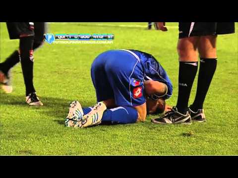 ¿Penal a Castillón? Quilmes 1 Godoy Cruz 0. Torneo Final 2013. Fecha 2. Fútbol Para Todos