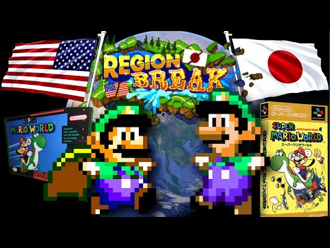 Japanese Mario World is VERY Different - Region Break