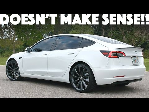 20" wheels range impact makes ZERO SENSE - 2021 Tesla Model 3 SR+